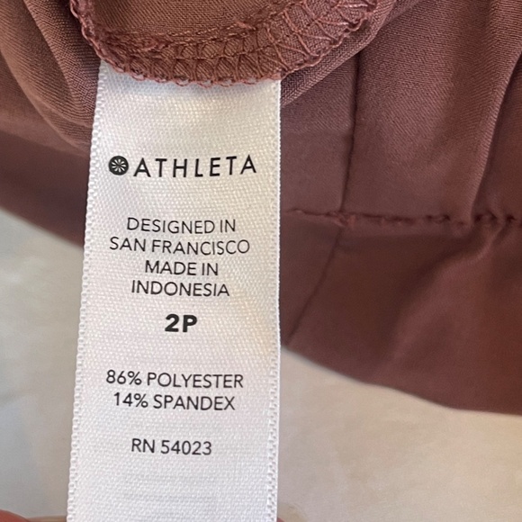 Athleta Skyline Pant II Reddish-Brown Sz 2P - Picture 9 of 10